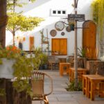 garden, nature, outdoor cafe, cafe, coffee shop, building, architecture